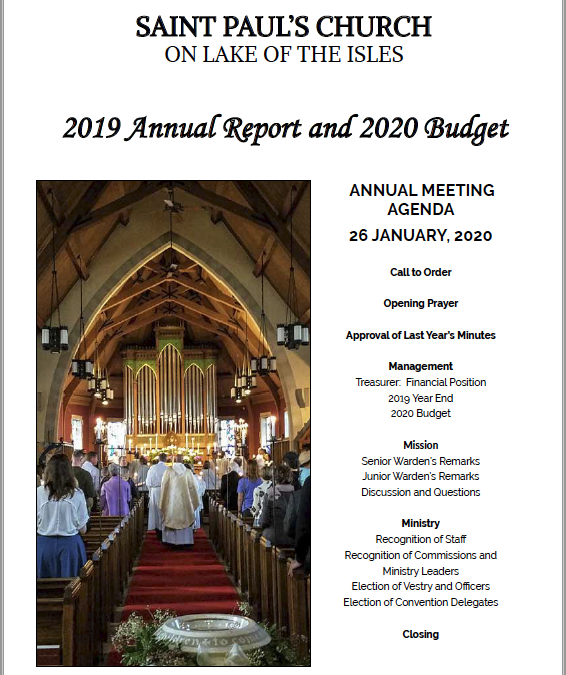 2019 Annual Report