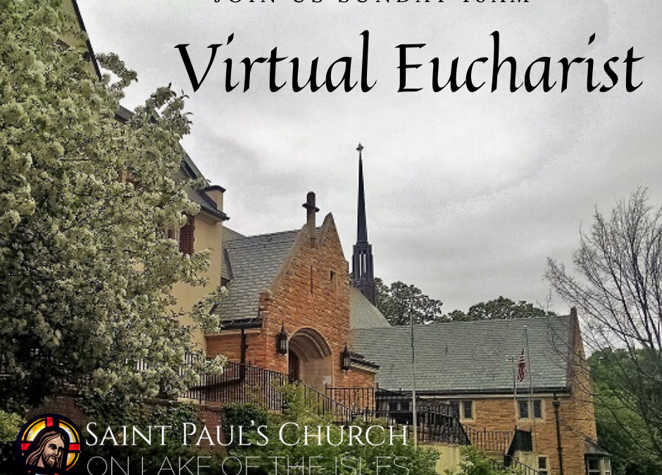 E-pistle for This Sunday 29 March 2020