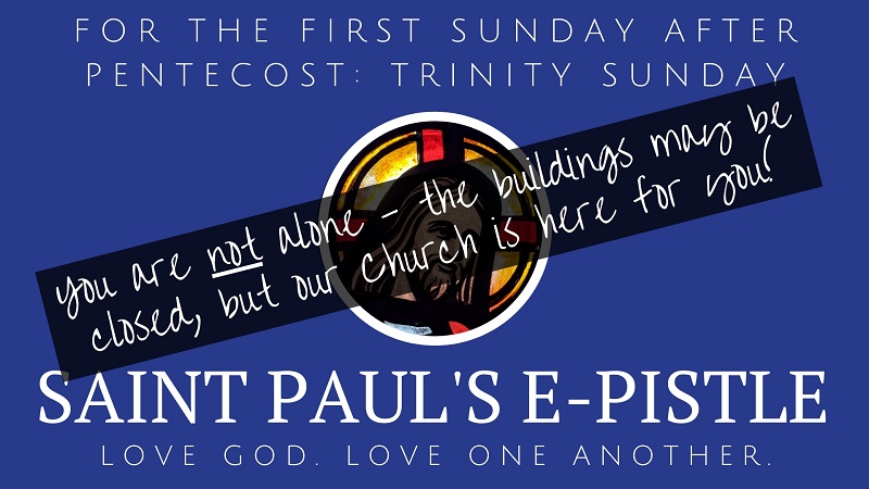 E-pistle for Sunday 13 June 2021