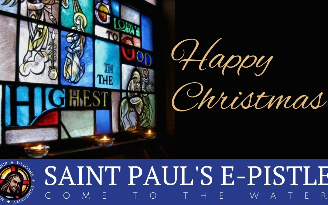 E-pistle for Sunday 29 Dec 2024