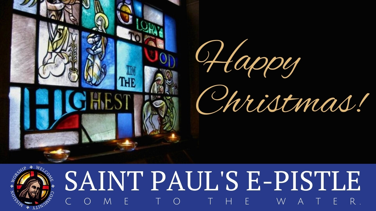 E-pistle for Sunday 29 Dec 2024