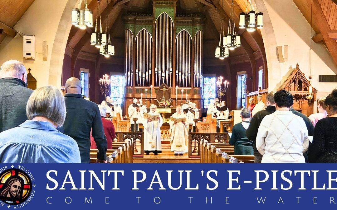 E-pistle for Sunday 02 Feb 2025