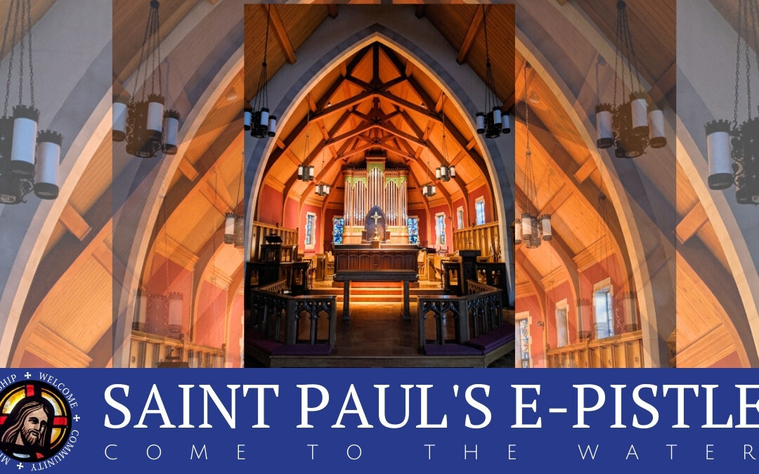 E-pistle for Sunday 23 Feb 2025