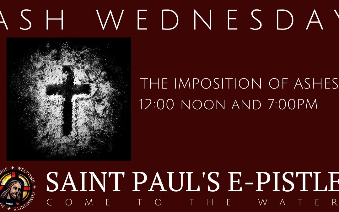 E-pistle for Sunday 02 March 2025