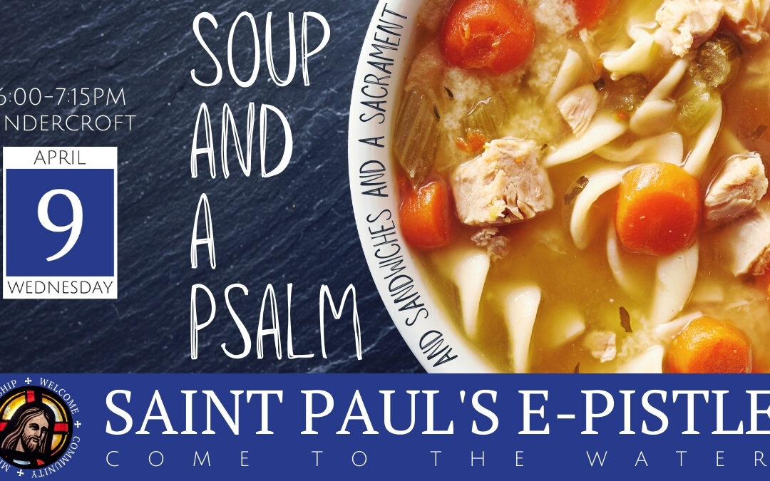 E-pistle for Sunday 06 April 2025