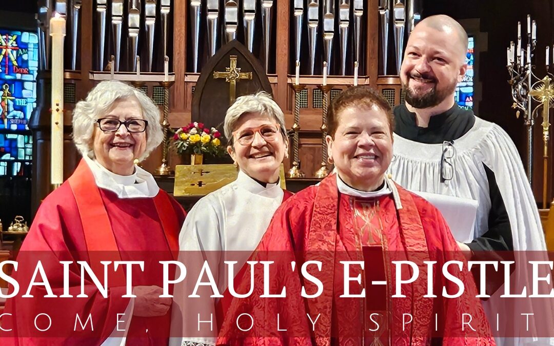 E-pistle for Sunday 08 June 2025