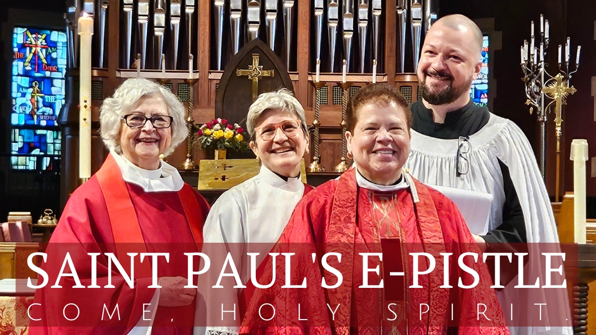 E-pistle for Sunday 08 June 2025