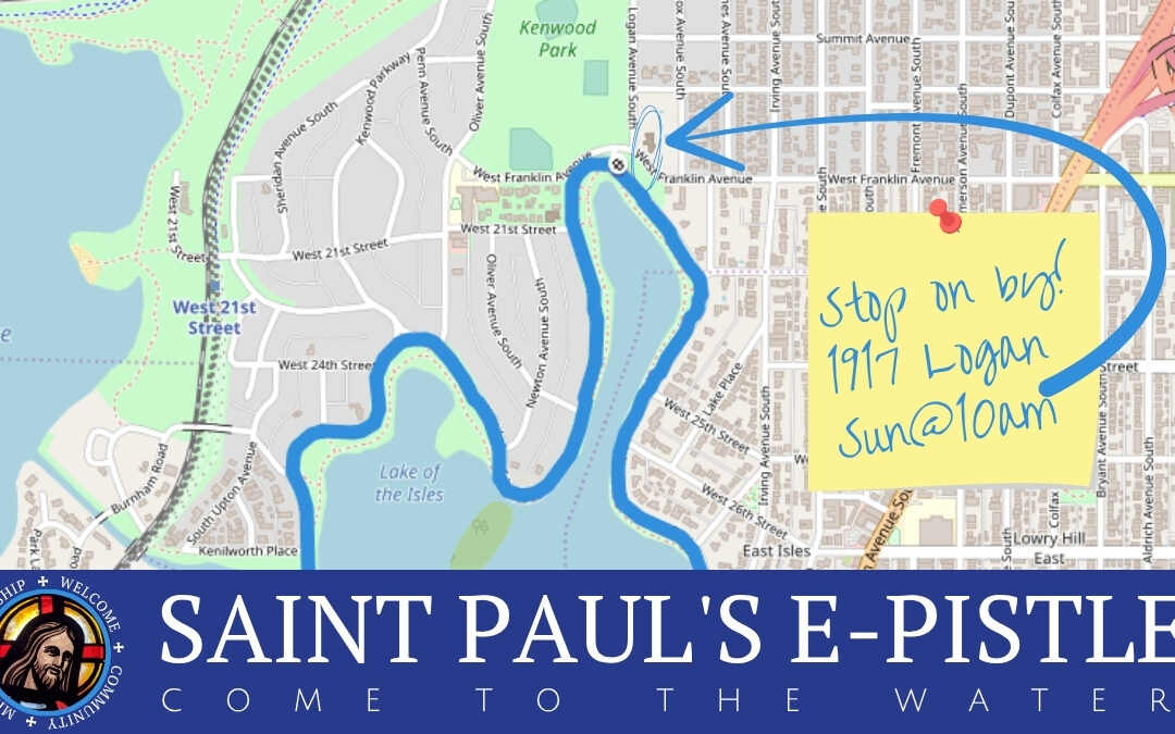 E-pistle for Sunday 27 July 2025