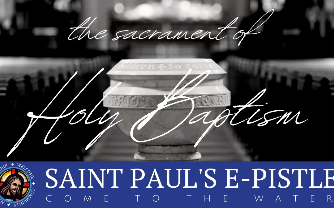 E-pistle for Sunday 31 August 2025