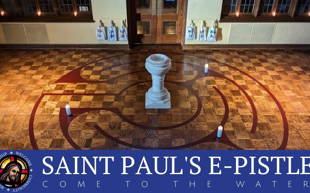 E-pistle for Sunday 01 February 2026