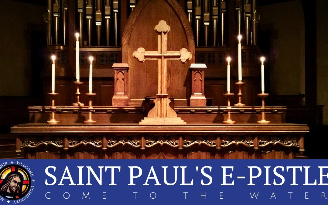 E-pistle for Sunday 23 February 2026