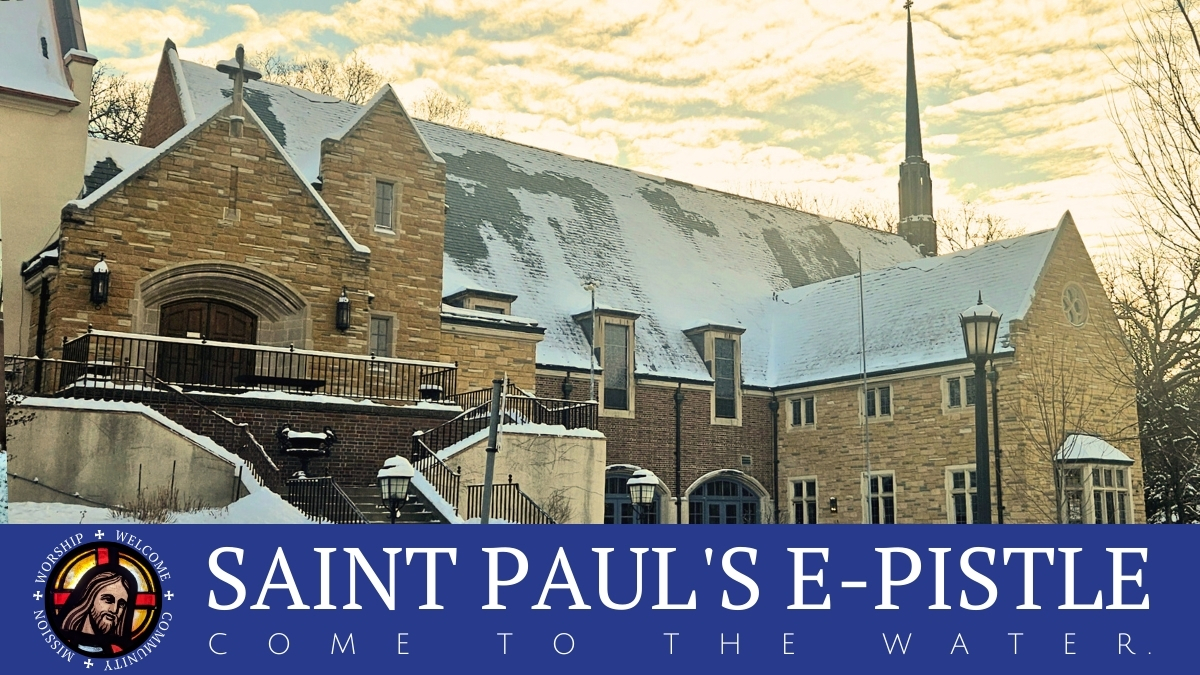 E-pistle for Sunday 15 March 2026