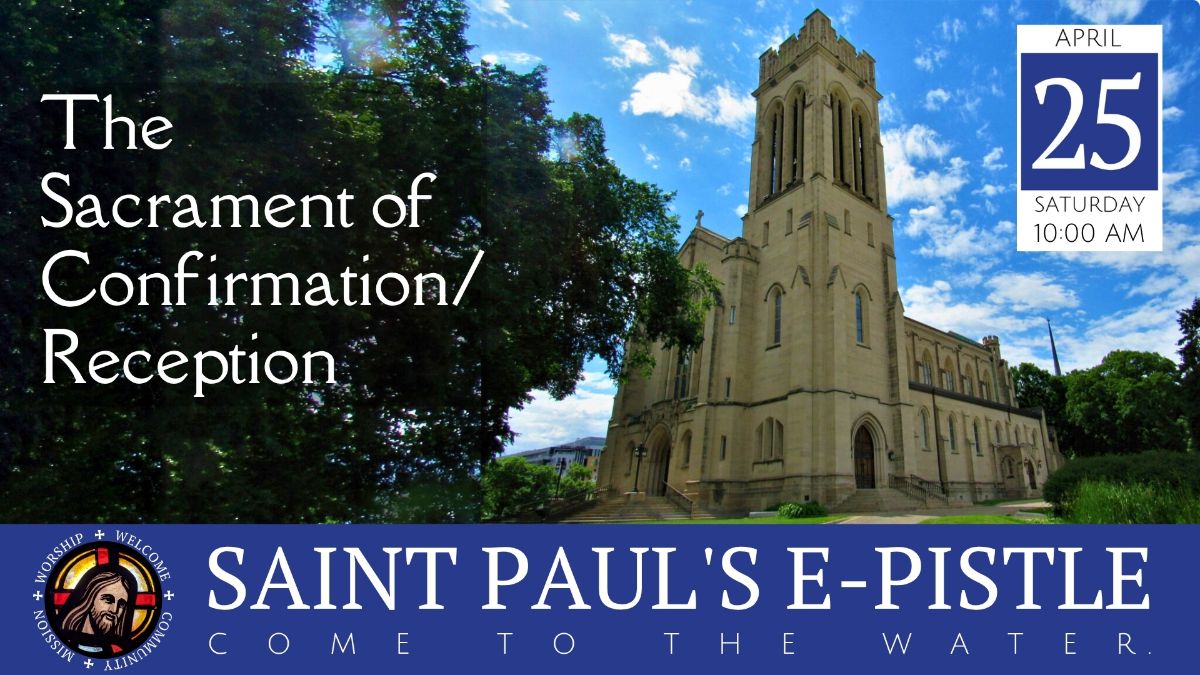 E-pistle for 25 April 2026