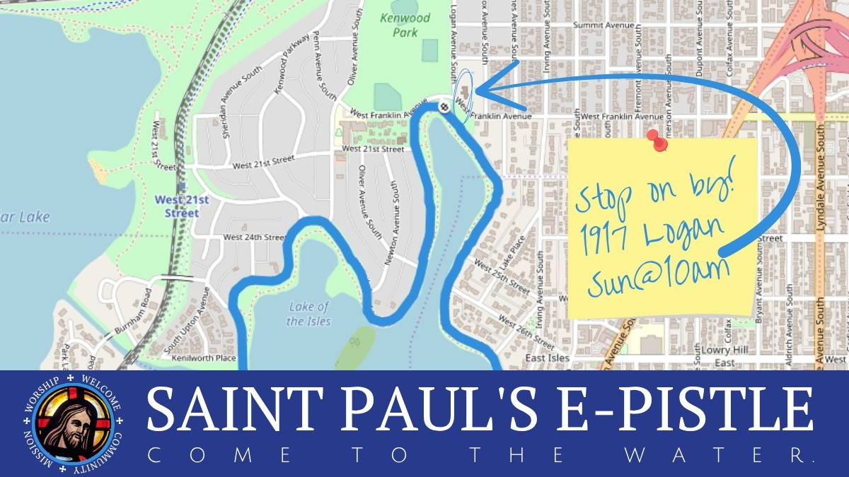 E-pistle for 14 June 2026